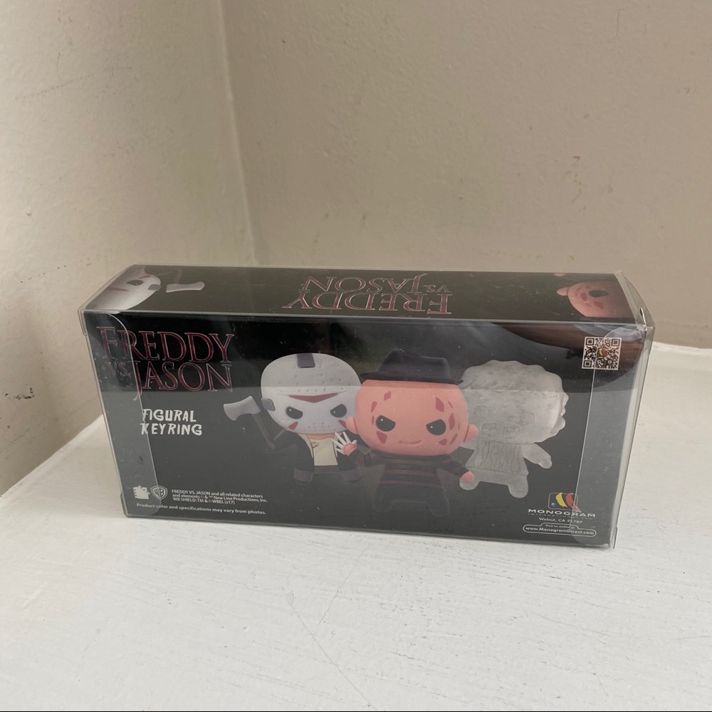 Freddy Vs Jason Figural Keyring 3pk View 3